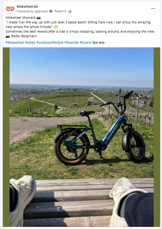 Mokwheel Moment 用户故事原帖:日常与风景